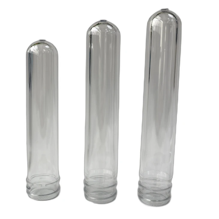 Pré-formas de garrafas PET de qualidade premium de 30 mm e 32 mm para frascos cosméticos de boca larga-